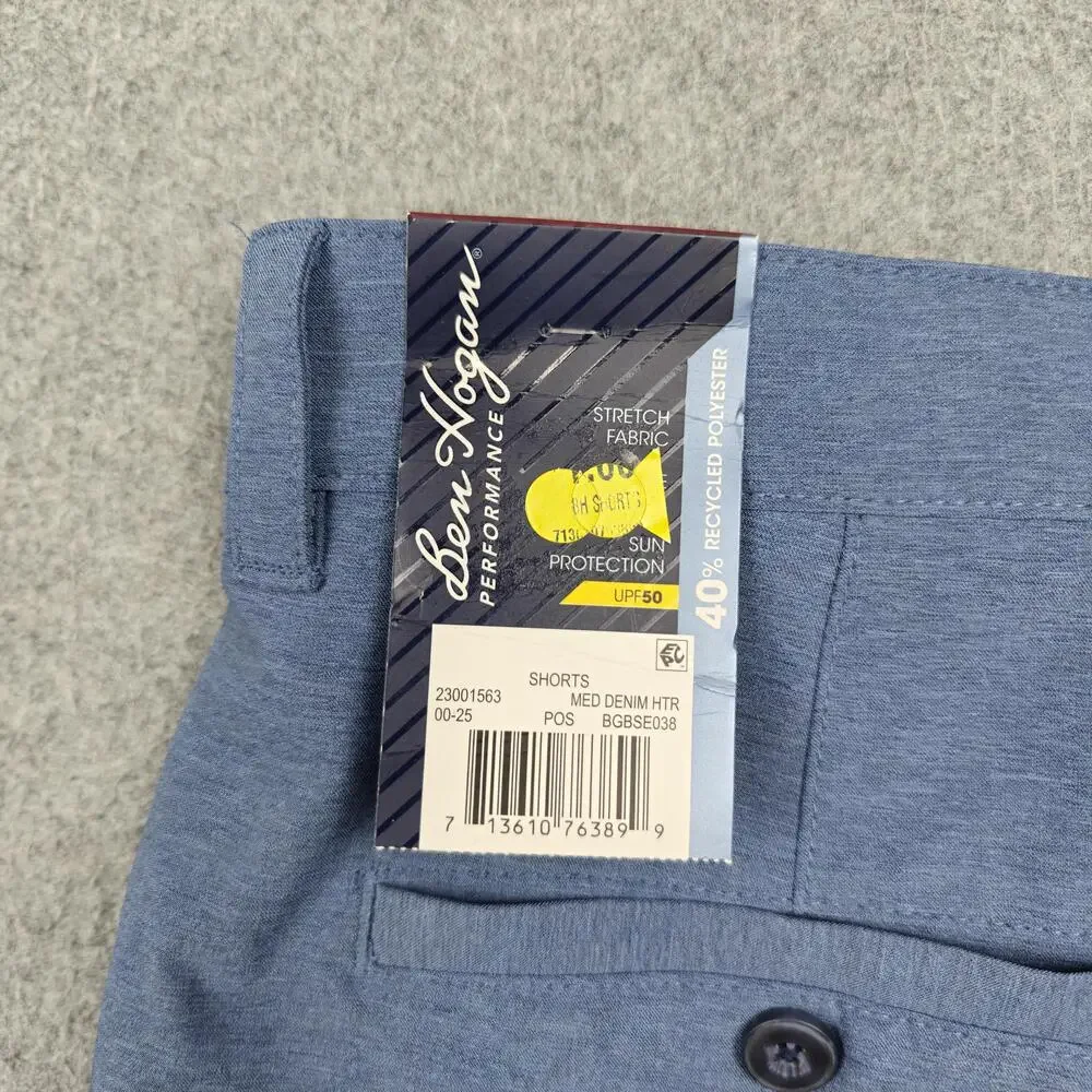 Ben Hogan Shorts Mens 30 Blue 8
